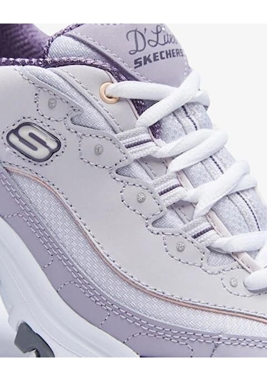 Skechers D'Lites - Cool Change Kadın Mor Sneakers 13143 Lav Mor Skechers D'Lites - Cool Change Kadın Mor Sneakers 13143 Lav Mor