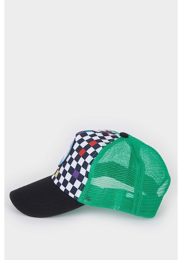 DeFacto Erkek Çocuk Desenli Dokuma Cap Şapka Z3682A625SMKR1