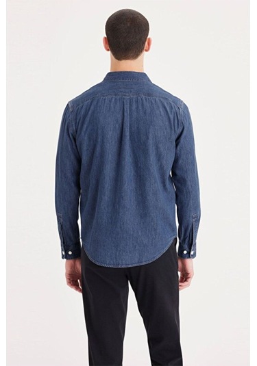 Dockers Erkek Gömlek A0877-0053 İndigo