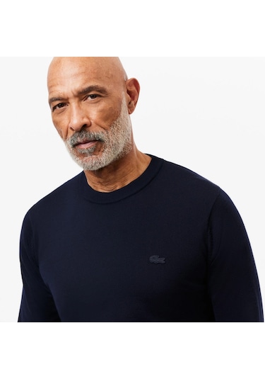 Lacoste Ah1969 Erkek Kazak Lacivert