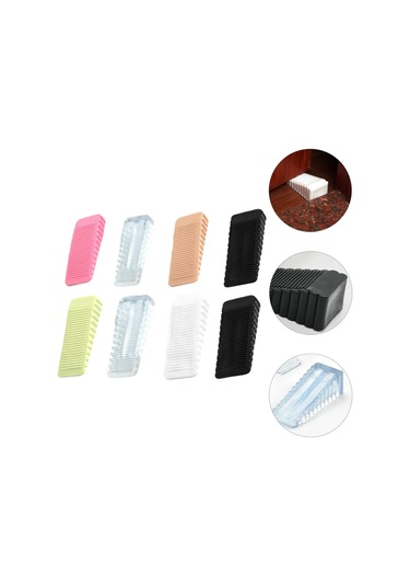 Vkemall 8'li Set Dayanıklı Kauçuk Kapı Durdurucu - Çocuk Güvenliği Ve Duvar Koruma İçin Pratik Çözüm