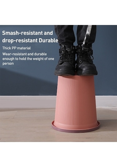 Tongxida Yaratıcı Klasör Çöp Kutusu Pembe Pembe