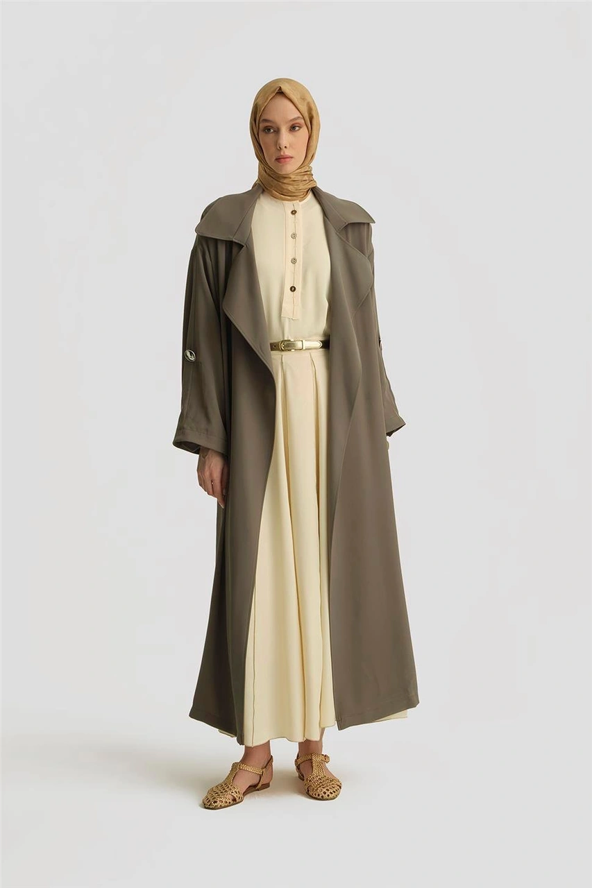 Armine Dökümlü Giy Çık 25y5805 Açık Haki Haki