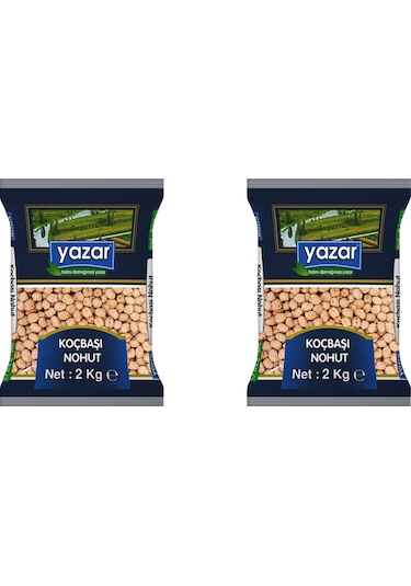 Yazar Koçbaşı Nohut 2 x 2 KG