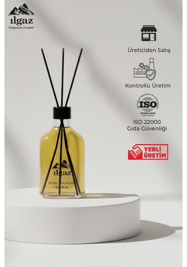 Vanilya Bambu Çubuklu Oda Kokusu 200 Ml Xl Red Diffuser Amber