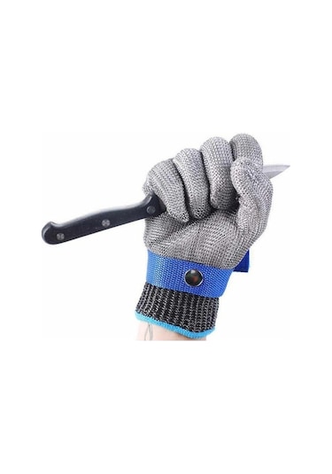Trendooze Paslanmaz Çelik Eldivenler - Mavixs Kesici Güçlü Bahçecilik Eldiven