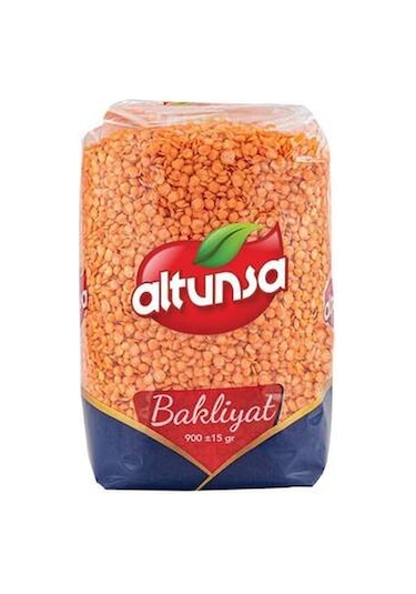 Altunsa Yerli Kırmızı Mercimek 2 x 900 G
