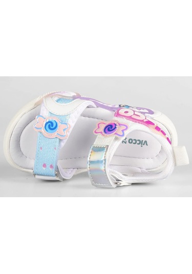 Vicco Arial Ortopedik Çocuk Sandalet Beyaz