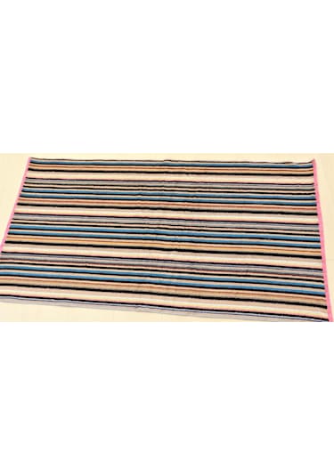 Çizgi Desenli Banyo Havlusu %100 Pamuklu 70x140 Cm