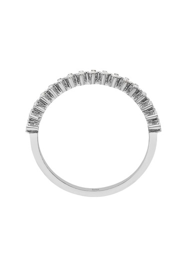 Sirius Pırlanta F Renk 0,15 Karat Pırlanta Yarım Tur Yüzük