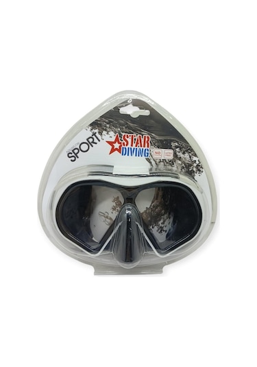 Star Diving Dalış Maskesi Yetişkin - 51703-beyaz Lisinya Çok Renkli