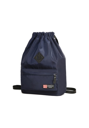İpli Sırtçantası Öğrenci Rahat Sırtçantası Da Bisiklet Çıkspor Büyük Kapasiteli Naylon Sırtçantası Dark Blue
