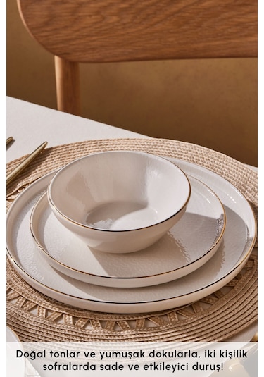 Karaca  Soft 8 Parça 2 Kişilik Yemek Takımı