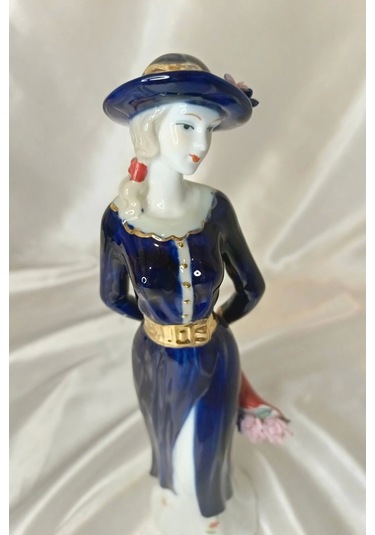 El İşi Seramik Biblo Heykel Buket Çiçek