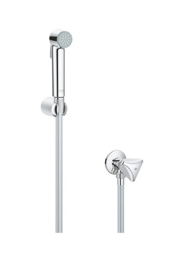 Grohe Tempesta-f Taharet Spreyi 30 Duvardan Askılı Set 1 Akışlı, Ara Musluk Ile Birlikte 26357000 Krom