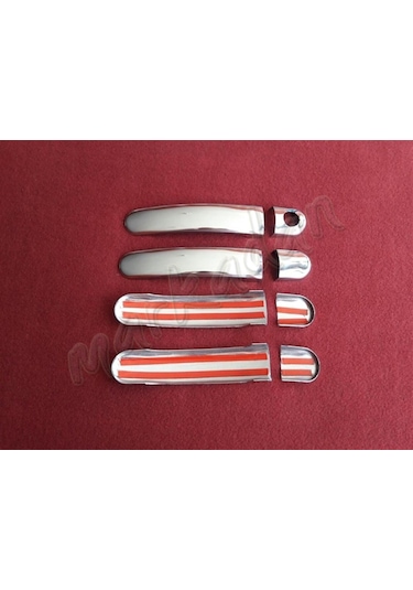 Db Chrome Vw Bora Kapı Kolu Nikelajı 1998-2004 4 Kapı P.Çelik