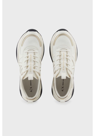 Armani Exchange Bayan Ayakkabı Xdx039 Xv311 Mz128 Beyaz-gold Beyaz-gold