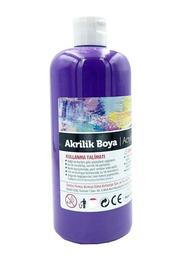 Red Apple Akrilik Boya 500 Gr Mor Ra 500-19