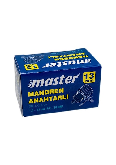 Master 530260 Anahtarlı Metal Mandren 1.5-13mm 1/2" - 20 Unf