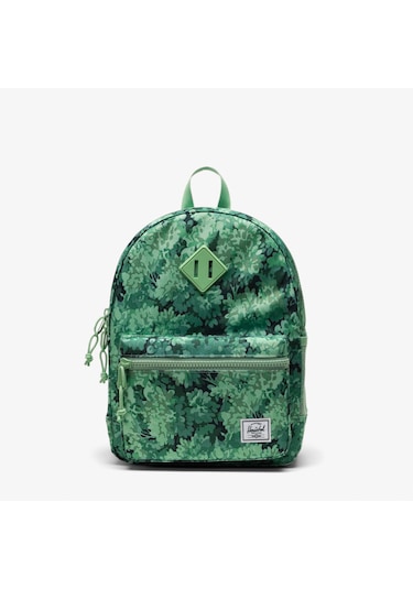 Herschel Heritage Printed Çocuk Yeşil Sırt Çantası 11387 Yeşil
