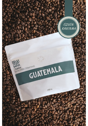 Guatemala Bella Vista Çekirdek Kahve 250 Gr , %100 Arabica Çekirdek Kahve