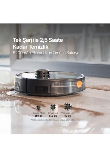 Ttec Navi Laseriq Akıllı Robot Süpürge (Teşhir)