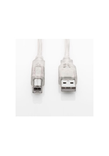 S-Link SL-U2005 Usb 2.0 Şeffaf 5M Yazıcı Kablo