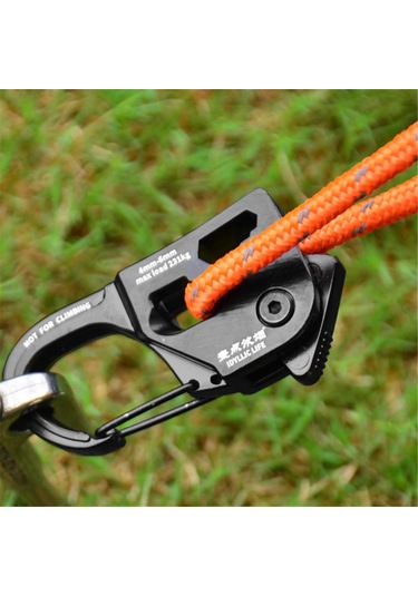 Qingmipy Alüminyum Çelik Kamperlik Çadır Rengi Kilitlenebilir Otomatik Gerçekleştirme Kancası 2-10mm Teller İçin Dış Mekan Direnci Artırıcı Aracı Diğer