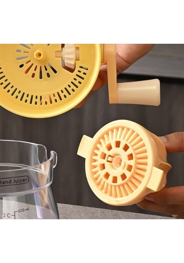 Wondernest Manuel Limon Sıkacağı, Sarı, Lichen Fonksiyonlu, Pratik Sarı