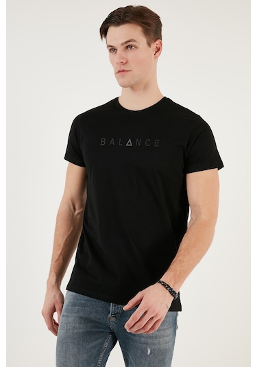 Buratti Erkek T Shirt 541balance Siyah Siyah