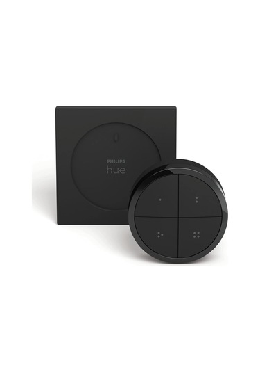 Philips Hue Tap Dial Switch Döner Anahtar, Siyah, Hue Uygulaması