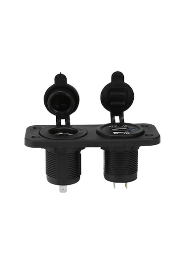 Marine Şarj Usb Soketi Paneli 12-24V