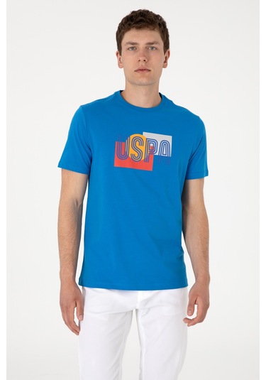 U.s. Polo Assn. Erkek Kobalt Tişört 50300593-vr077 Kobalt