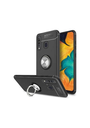 Fitcase Samsung Uyumlu Galaxy A20S (A207) Kilif Auto Focus Ring Arka Kap 434693530