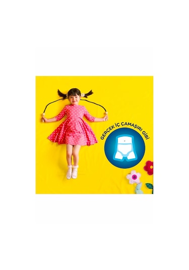 DryNites Huggies Emici Gece Külodu Kız 4-7 Yaş 17-30 Kg 10'lu