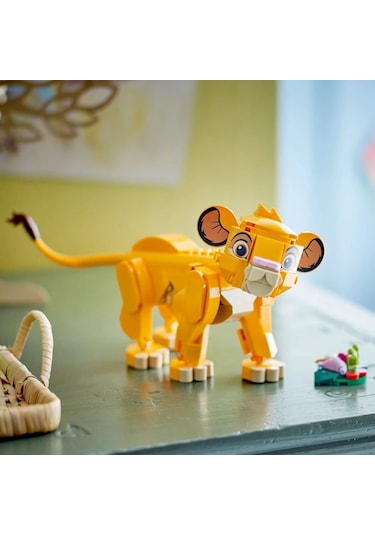 LEGO® Disney Yavru Aslan Kral Simba 43243 - 6+ Oyuncak Yapım Seti (222 Parça)