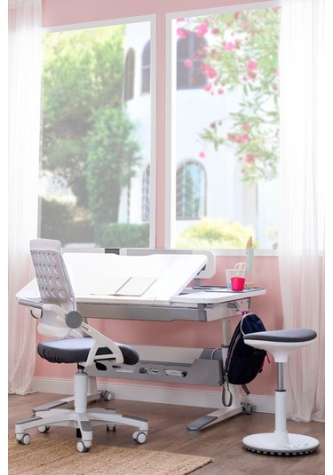 Sirius Simple Yükseklik Ve Eğim Ayarlı, Bilgisayar Ve Ofis Masası, Modern Ekru Çalışma Masası Gri Gri Sirius Simple Yükseklik Ve Eğim Ayarlı, Bilgisayar Ve Ofis Masası, Modern Ekru Çalışma Masası Gri Gri