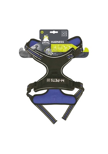 M-pets Hiking Reflektörlü Köpek Göğüs Tasması Mavi Xlarge 50-110 Cm 244-58020.04 Renkli