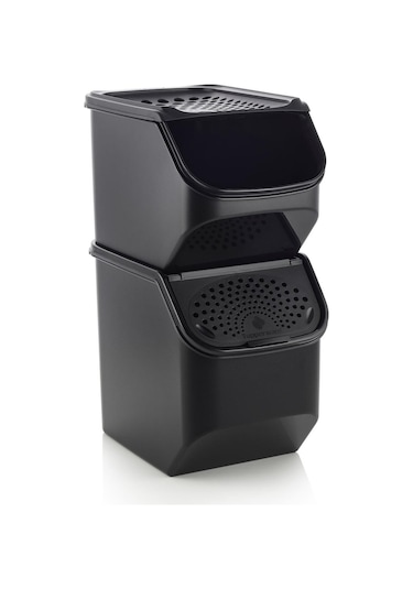 Tupperware Soğan/sarımsak Saklayıcı 3l Siyah