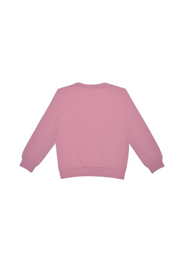 Kız Çocuk Sweatshirt - Pembe Pembe