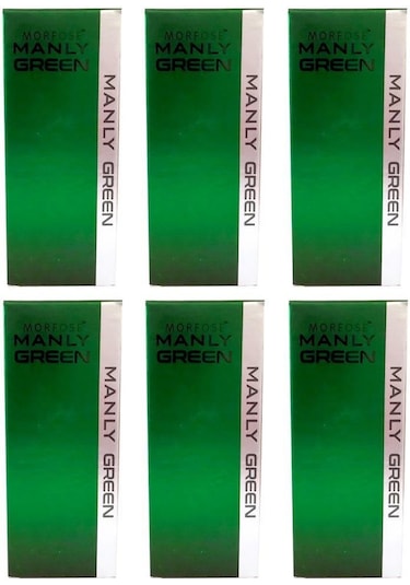 Manly Green Erkek Parfüm EDC 125 ML x 6
