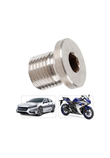 Geeroyoo M12 X 1.25mm Metal Oksijen Sensörü Exhaust Plug - Araç Ve Motosiklet İçin Dayanıklı Akış Engeli Aksesuarı