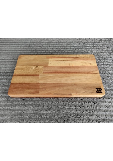 Masif Ahşap Kesme Doğrama Tahtası 42x24cm