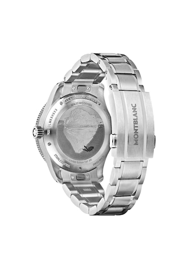 Montblanc Iced Sea Automatic Date 0 Oxygen Limitli Üretim 38 Mm O Kırmızı