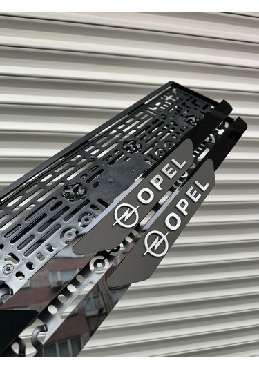 Vipplaka Opel Uyumlu Ortası Mat Plakalık