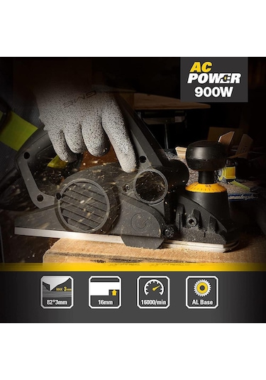 CAT DX86 900Watt 82mm Çift Bıçaklı Profesyonel Planya