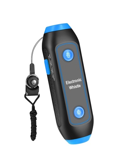 Suntek El Elektrikli Düdük Yüksek Hacim Kamp Açık Mavi