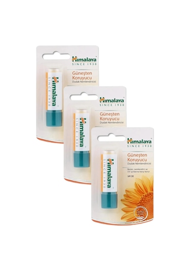 Himalaya Nemlendirici Dudak Bakım Kremi SPF30 3 x 4.5 G