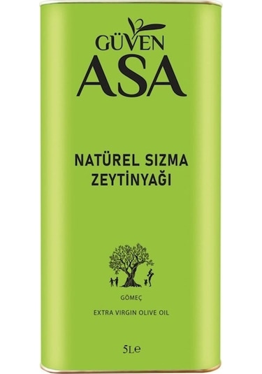 Güven Asa Naturel Sızma Zeytinyağı Teneke 5 L