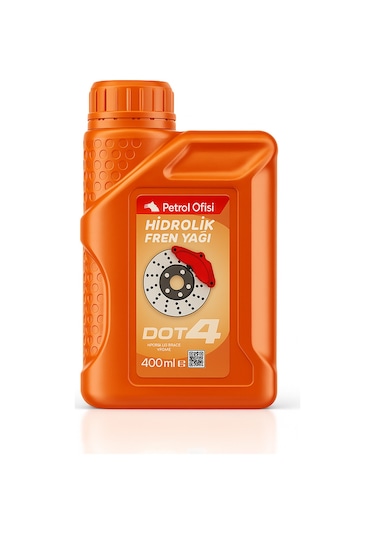 Petrol Ofisi Dot 4 Hidrolik Fren Yağı 400 Ml